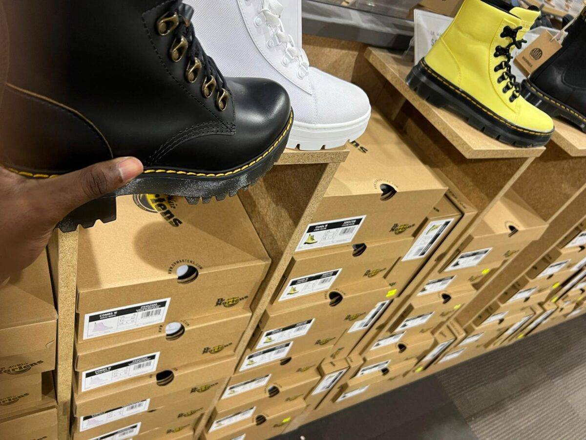 Dr. Martens boots pallets