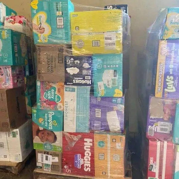 Diapers Pallets