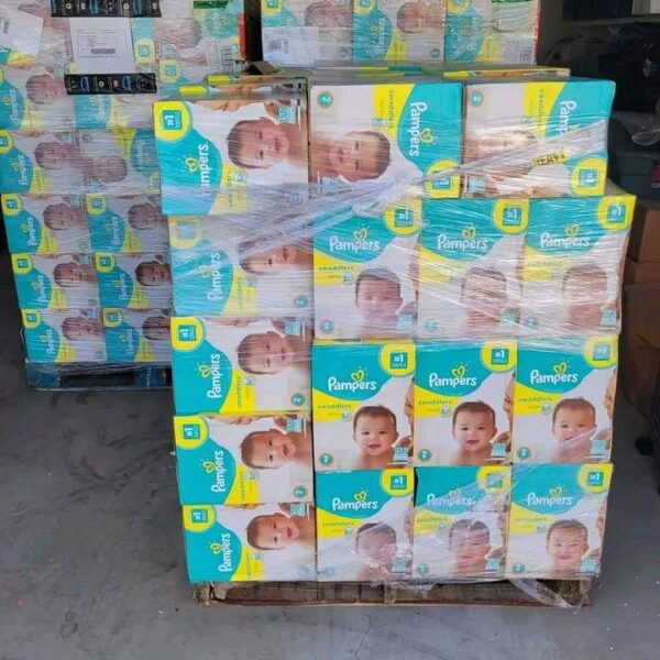 Pampers Wipes Pallets